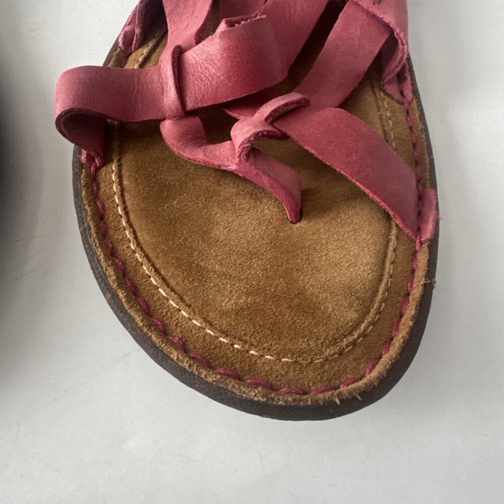 UGG Lanni Sandals Womens Size 10 Shoes Pink EUC Strappy Flip Flop - Picture 7 of 11